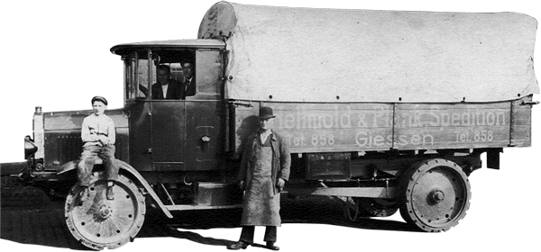 Erster LKW, 1925